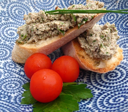 King stropharia and nut pâté