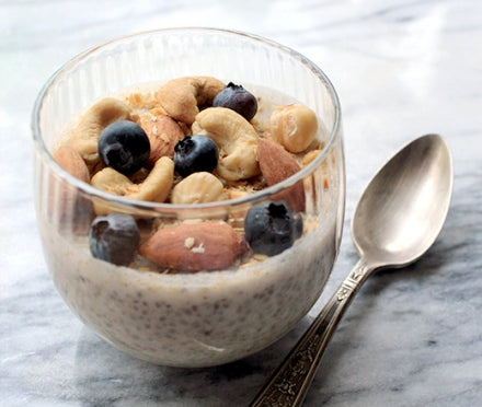 Chia, Coconut, and Milkcap Pudding