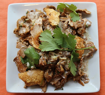 Sweet Tooth stir fry with cilantro