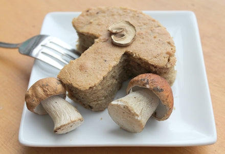 Porcini and banana loaf