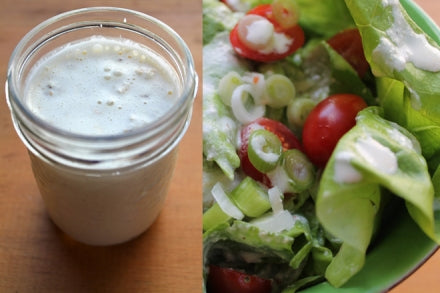 Chicken-of-the-woods creamy dressing